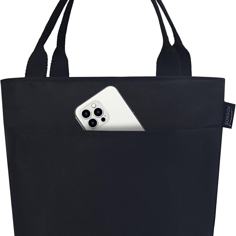 Lunch Tote Bag, Insulated Lunch Box for Women, Leakproof Lunch Cooler Purse for